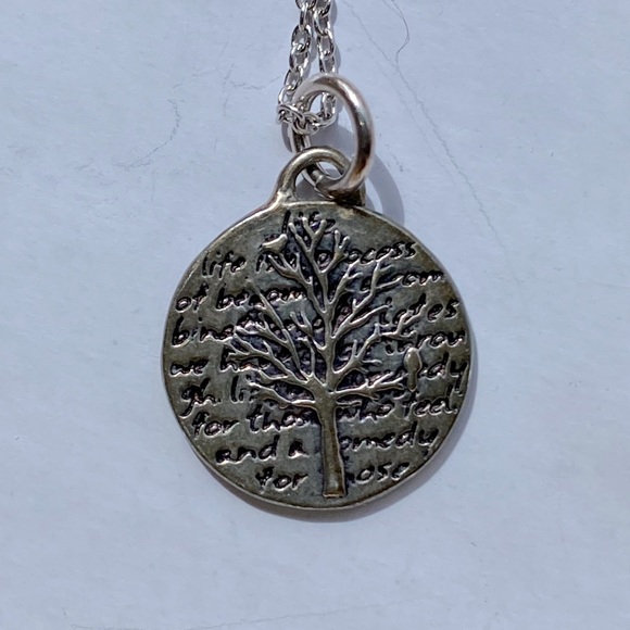 Kevin N Anna Studio Jewelry - Kevin N Anna Studio “Tree” Silver Necklace 18’’